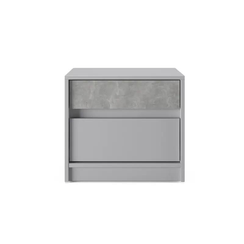 Тумба приліжкова Еверест Стайл 500 50,2х39х44,2 см Кашемір/Бетон (071155) - фото 6 Тумба приліжкова Еверест Стайл 500 50,2х39х44,2 см Кашемір/Бетон (071155) - фото 6