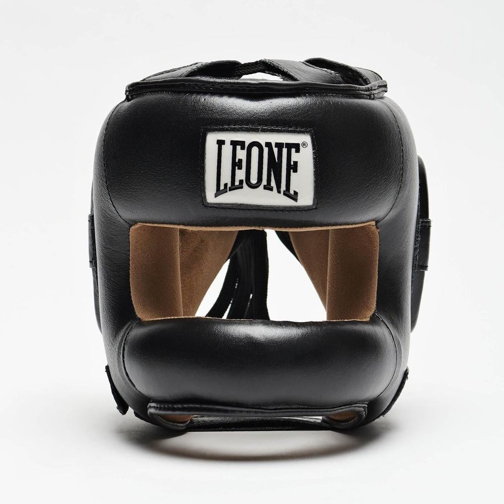 Боксерський шолом с бампером Leone CS425 M Black (CS425 Black M)