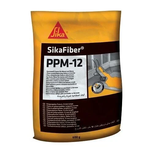 Фібра поліпропіленова SikaFiber PPM-12 для захисту бетону від тріщин та підвищення міцності конструкцій 900 г