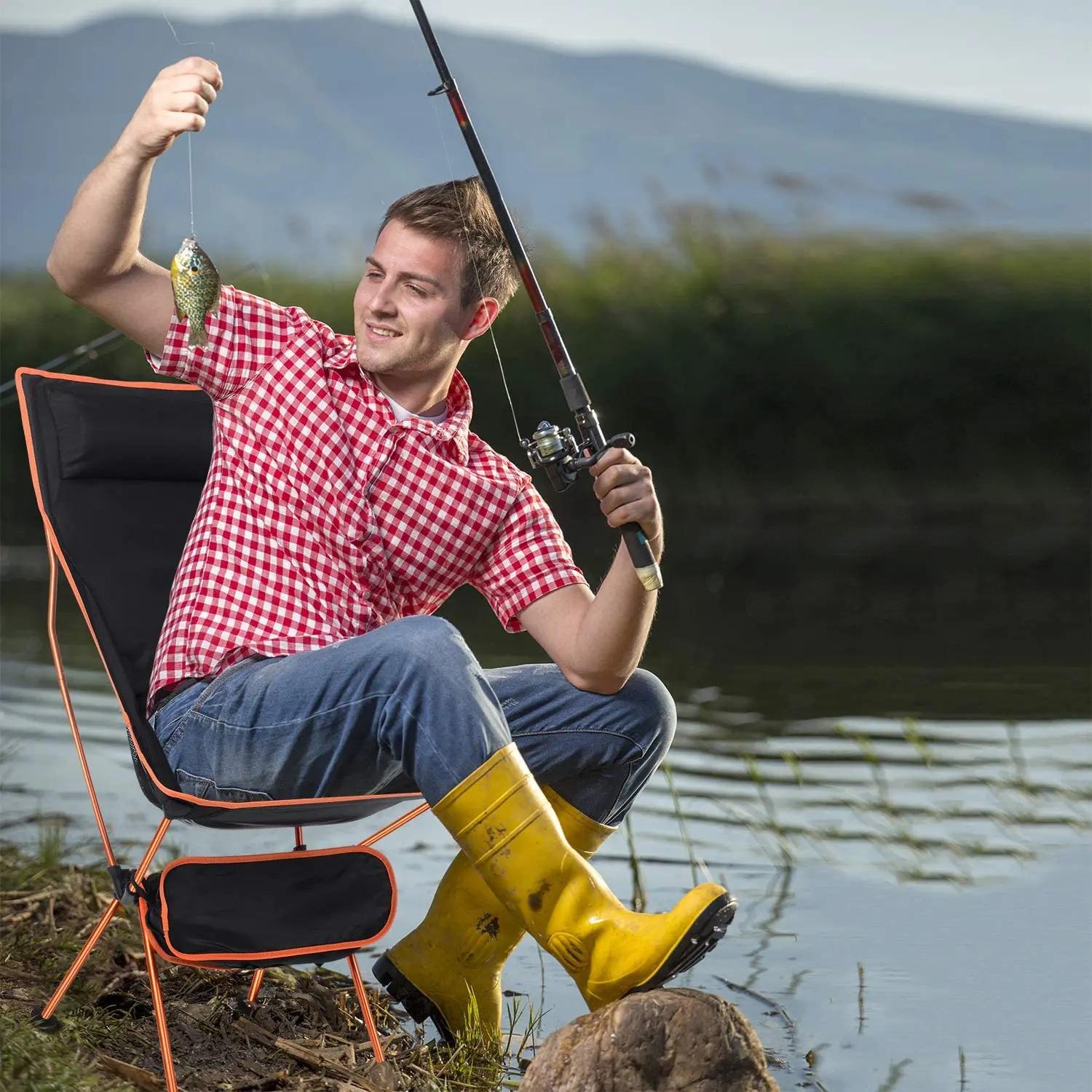 Стілець складаний туристичний до 120 кг (27055516) - фото 10