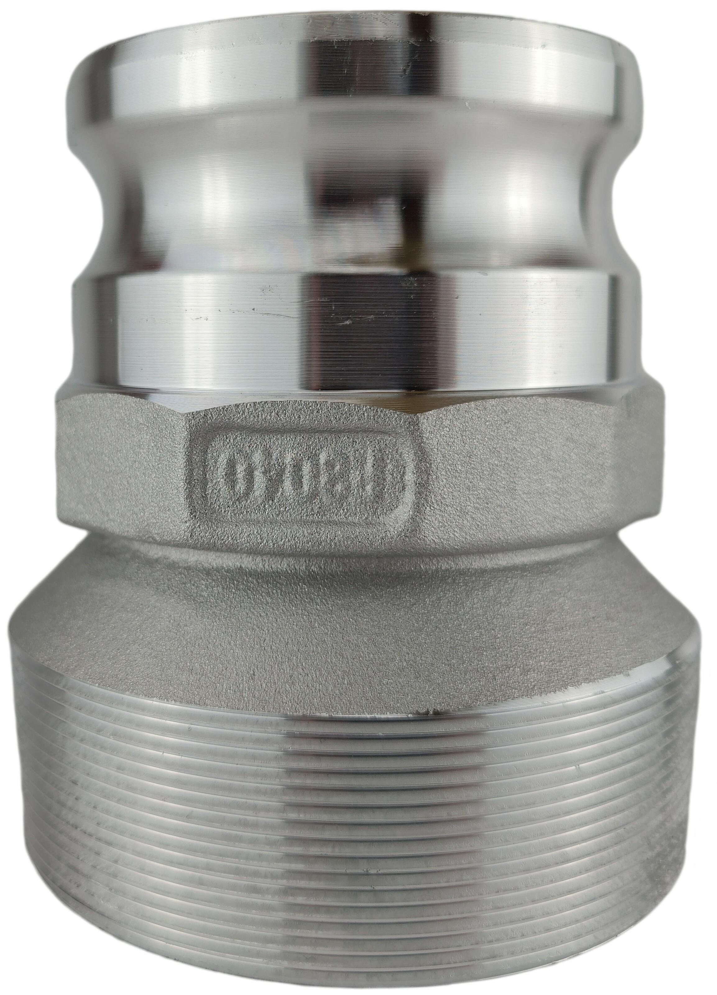 Адаптер camlock-AL FR3040 нипель 3" A300/75 4" 100 (EE50394864)