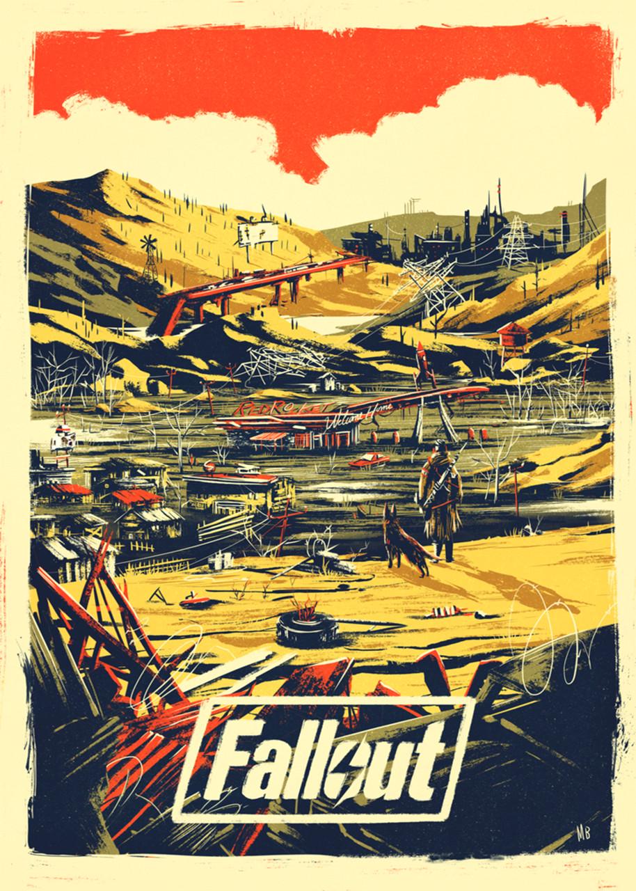 Картина GeekLand Fallout 60х40 см (FL 09.032)