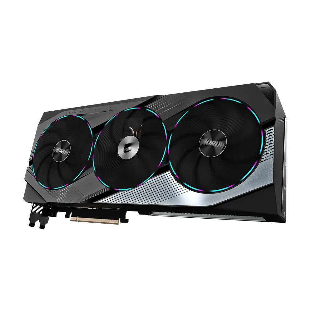 Видеокарта Gigabyte nVidia RTX4070 Super 12 ГБ GDDR6X/21000 МГц (GV-N407SAORUS M-12GD) - фото 4
