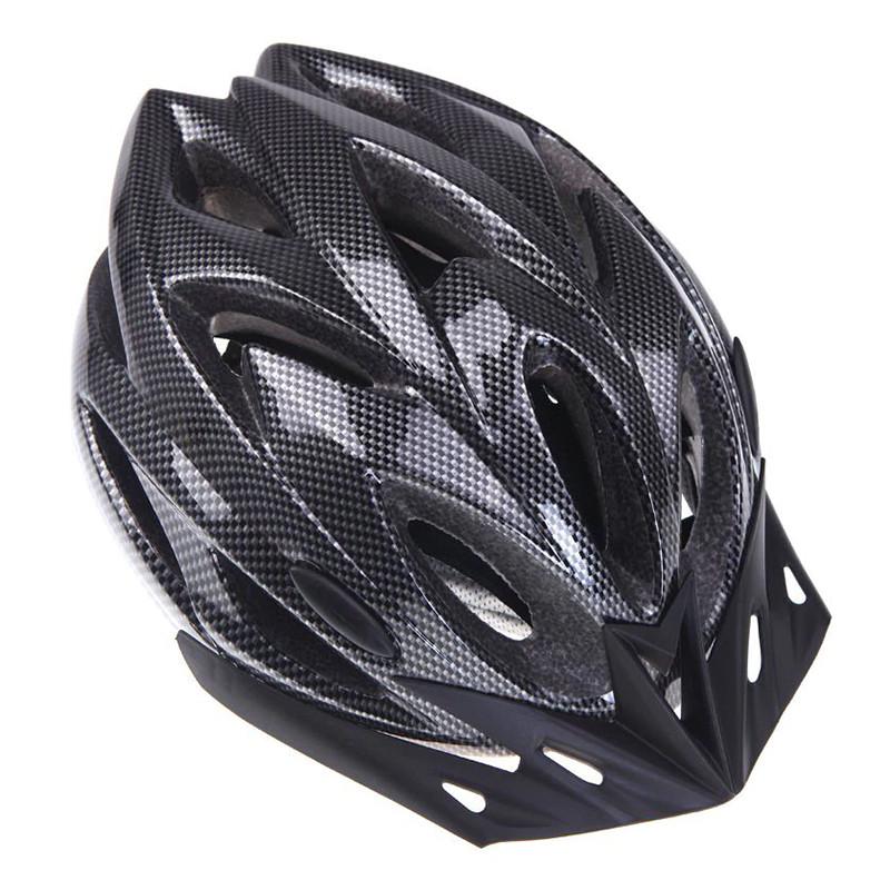 Шолом велосипедний Helmet Н-012F Carbon Black