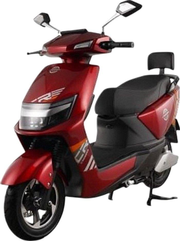 Электроскутер двухместный Crosser CR16 Drive 2500W графеновая батарея 72V/23Ah Красный