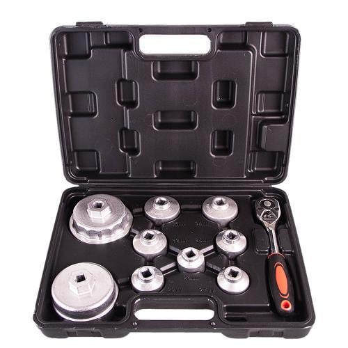 Комплект чашек для съёма масляных фильтров 24/27/29/30/32/36/38 мм (525768)