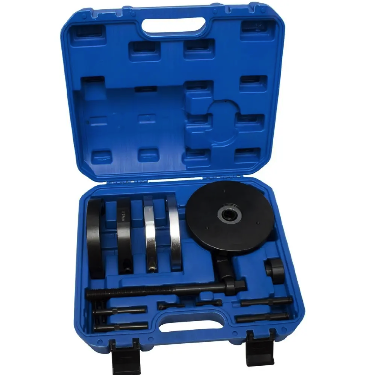 Набор для снятия подшипников Rewolt ступицы Ford 78 мм (T9055FRD) Набор для снятия подшипников Rewolt ступицы Ford 78 мм (T9055FRD)