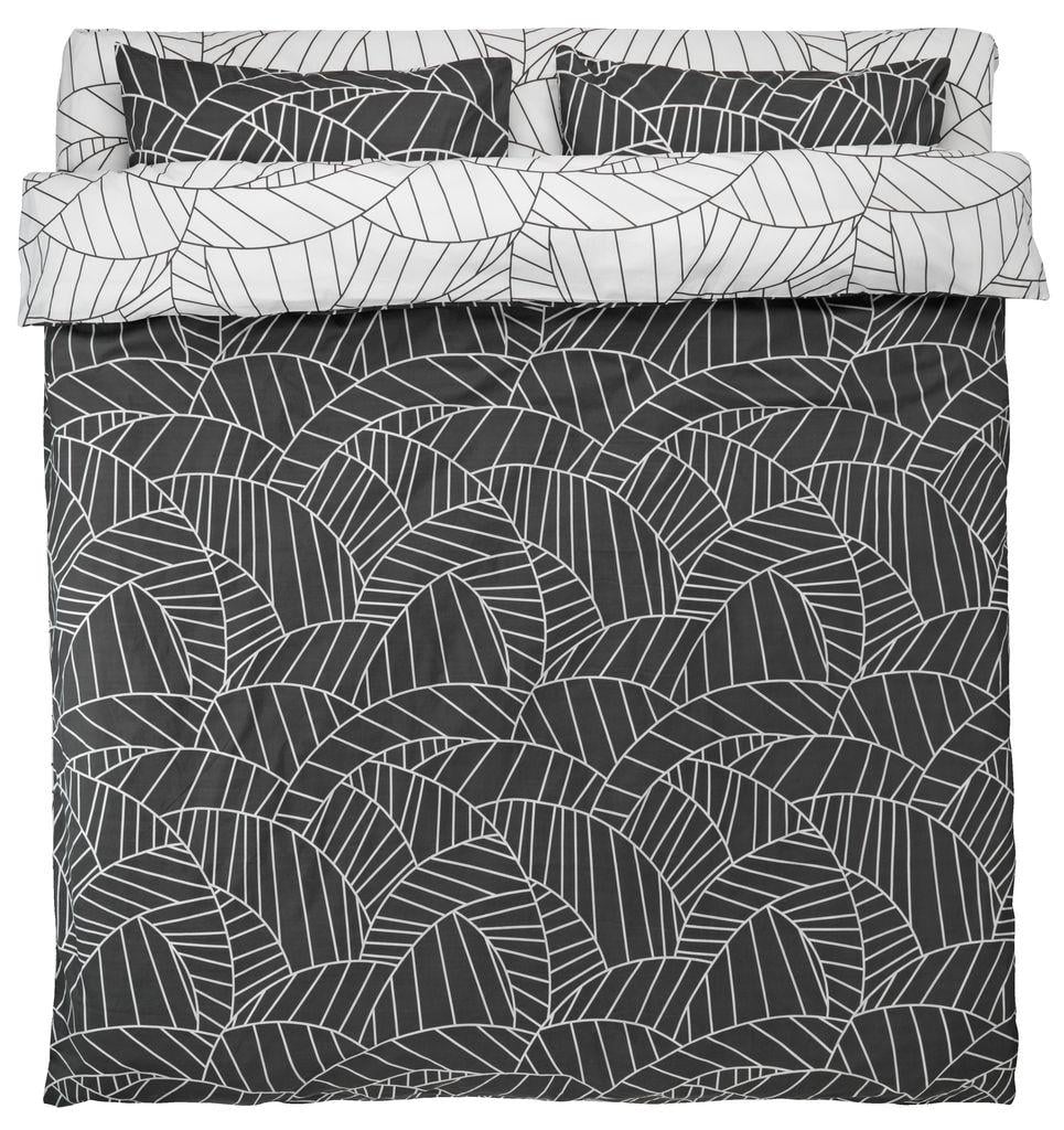 Комплект постельного белья пододеяльник 200х220 наволочка 50х75 см 2 шт. Белый/Серый