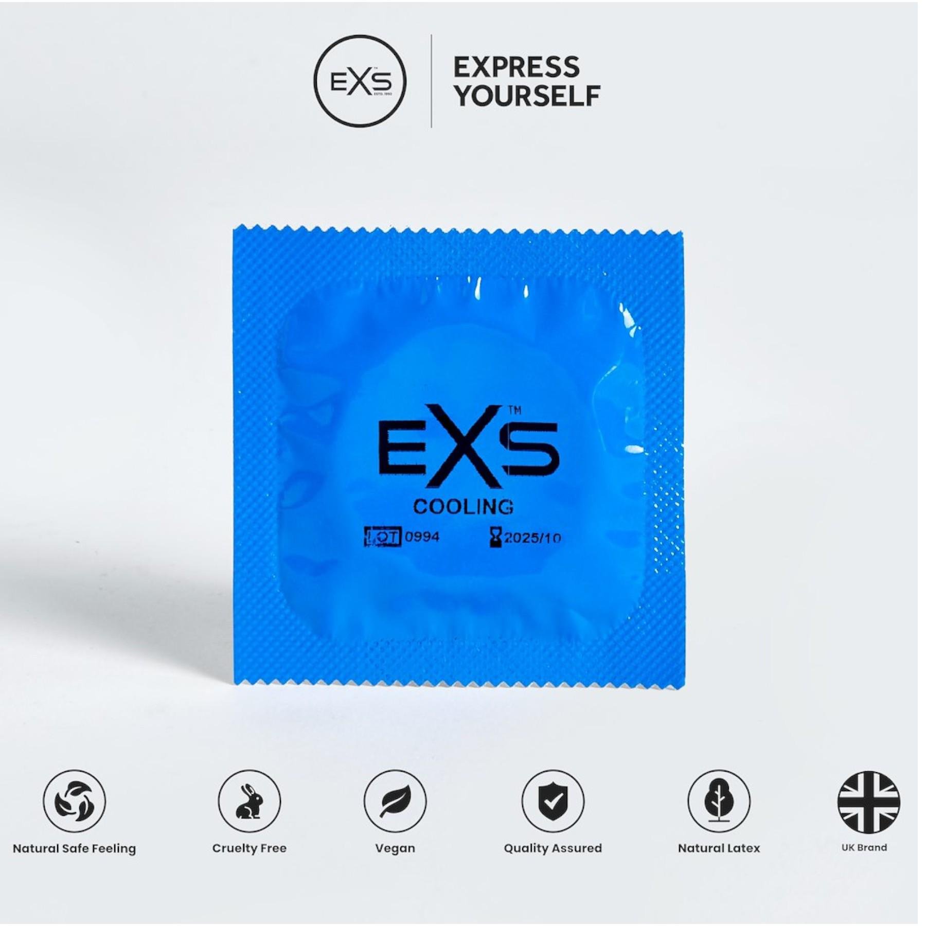Презервативы с охлаждающим эффектом Cooling EXS №12 - фото 5 Презервативы с охлаждающим эффектом Cooling EXS №12 - фото 5