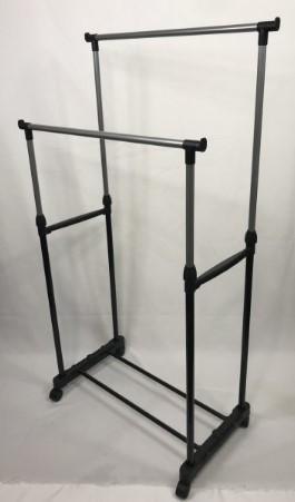 Стойка-вешалка Double Pole для одежды 5 вешалок Black - фото 7 Стойка-вешалка Double Pole для одежды 5 вешалок Black - фото 7