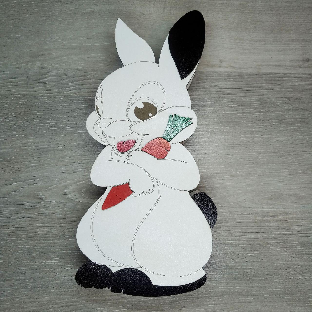 Коробка для сладостей Зайка 35х17х6 см - фото 2 Коробка для сладостей Зайка 35х17х6 см - фото 2