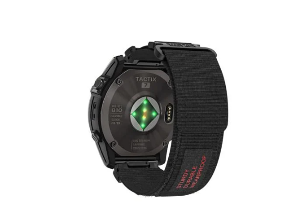 Ремешок Nylon Loop для смарт-часов Garmin Instinct 3 45 мм/E 45 мм 13 см Черный Ремешок Nylon Loop для смарт-часов Garmin Instinct 3 45 мм/E 45 мм 13 см Черный
