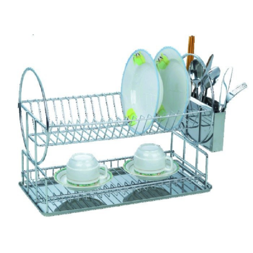 Сушилка для посуды Empire TwinLevel из нержавеющей стали 45x22x36 см (542946)