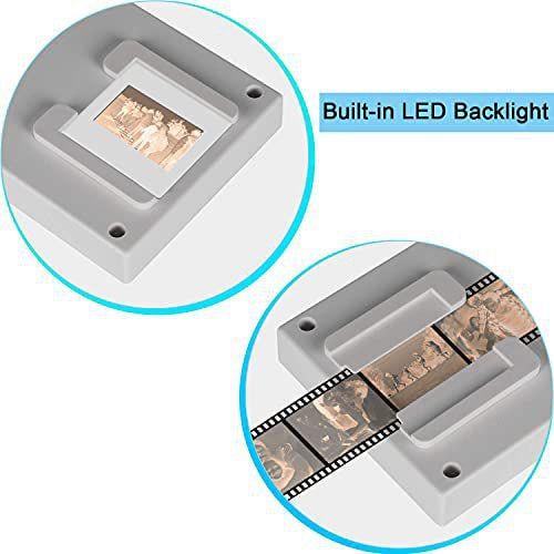 Сканер плівки та слайдів мобільний Білий (31487963) - фото 4