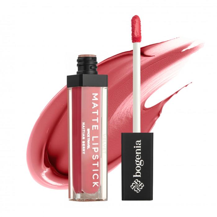 Помада губна рідка Liquid Matte Lipstick Spice Travel Bogenia №005 (4820249557693) - фото 1 Помада губна рідка Liquid Matte Lipstick Spice Travel Bogenia №005 (4820249557693) - фото 1