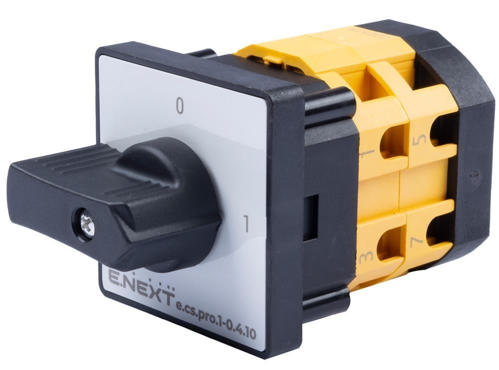 Перемикач пакетний E.NEXT e.cs.pro.1-0.4.10 0-1 4P 10A 440V (p093016)