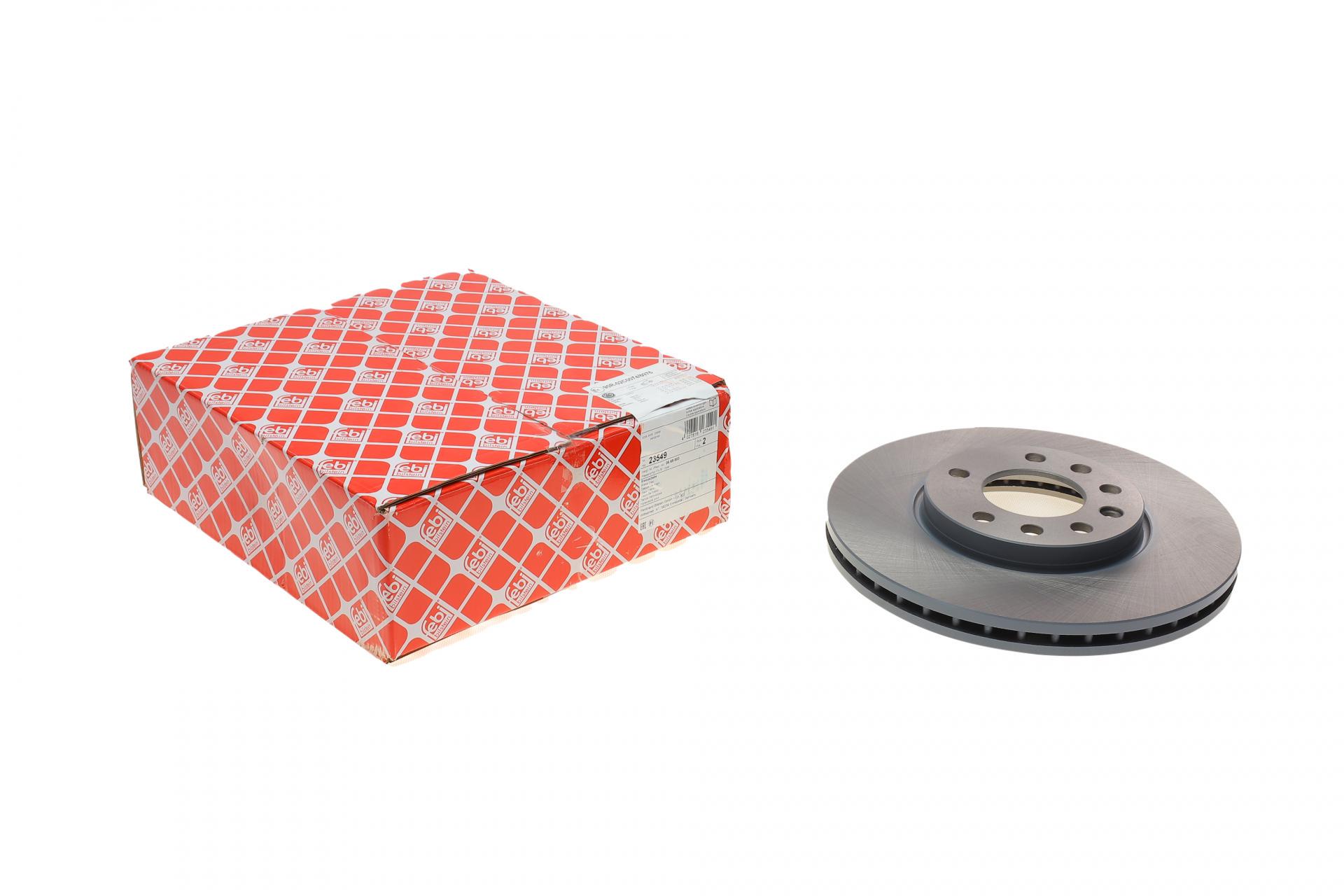 Диск тормозной передний FEBI BILSTEIN для Opel Vectra C 02-285x25 мм (23549)