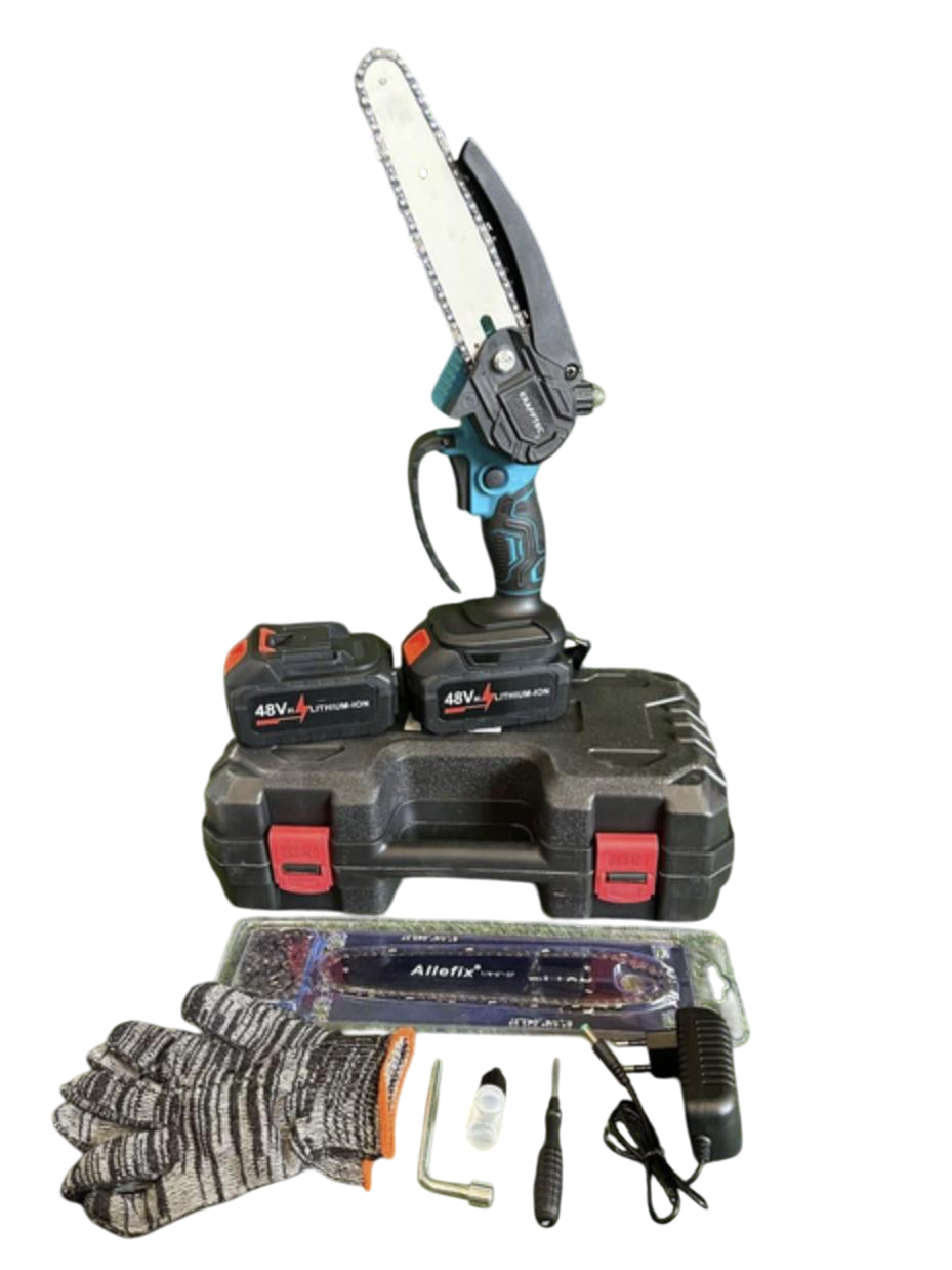 Пила акумуляторна Krafftec GT-6120 Black [48V 6 Ah 1200 Вт 2 х АКБ 6" (30485066) Пила акумуляторна Krafftec GT-6120 Black [48V 6 Ah 1200 Вт 2 х АКБ 6" (30485066)