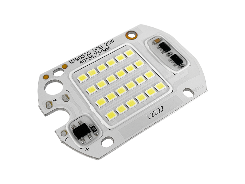 Светодиодная матрица LEDUA SMD для прожектора с IC драйвером 220V 20W 1600 Lm 6000К (6511)