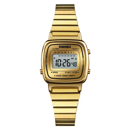 Наручний годинник Skmei 1901SGD Gold Steel (794)