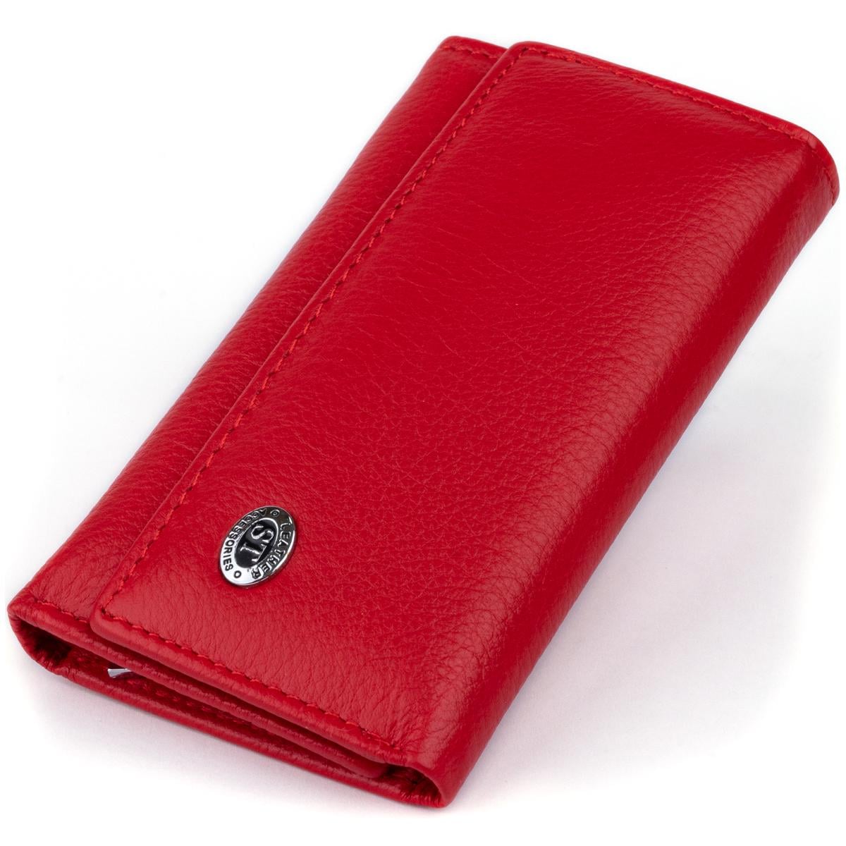 Кошелек ST Leather 19222 натуральная кожа Красный (47160)