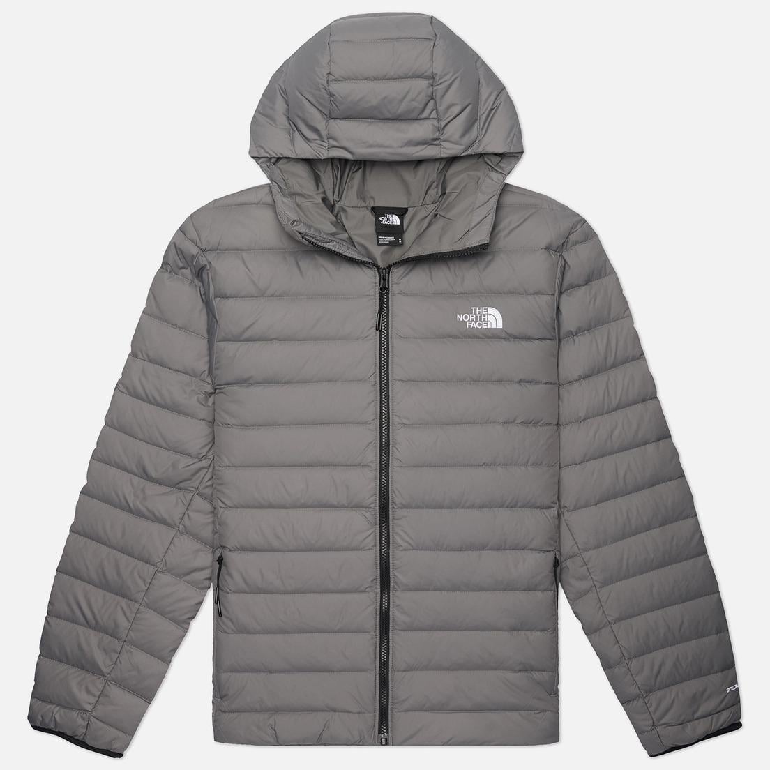 Куртка мужская THE NORTH FACE Classic Down Hooded L Серый (NF0A8D1T0UZ)