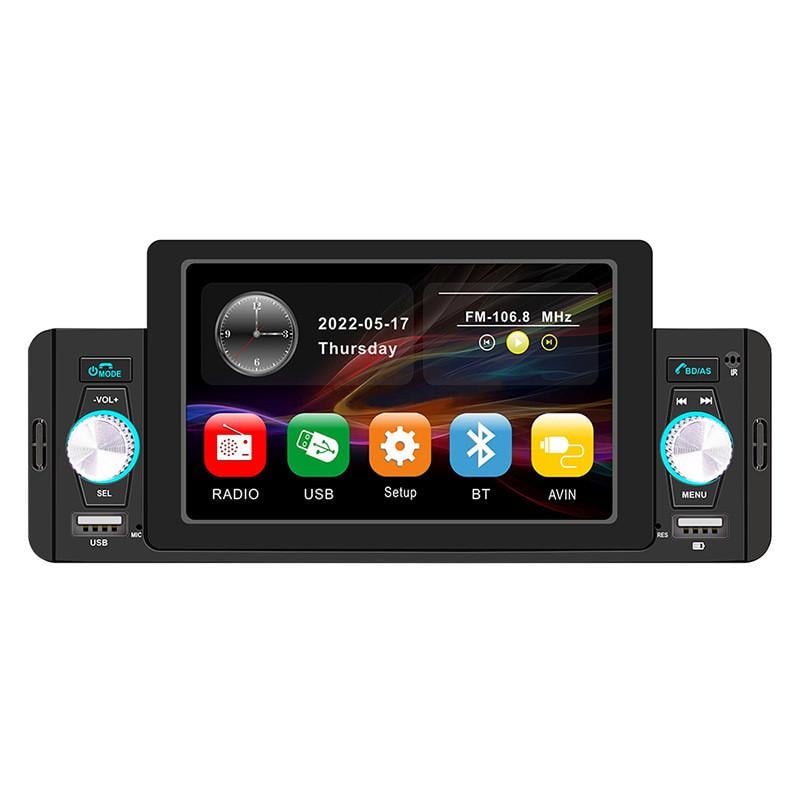 Автомагнитола SWM 160 5" 1din высокой четкости с большим экраном Apple Android