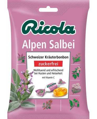 Льодяники Alpen-Salbei Ricola 75 г PD21 (P-6910806230659)