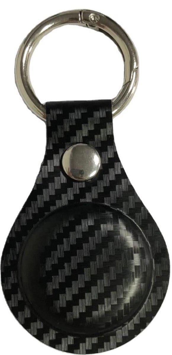 Чехол-брелок для AirTag MOKO Ring из искуственной кожи Black (MKBLLETH213) - фото 2 Чехол-брелок для AirTag MOKO Ring из искуственной кожи Black (MKBLLETH213) - фото 2