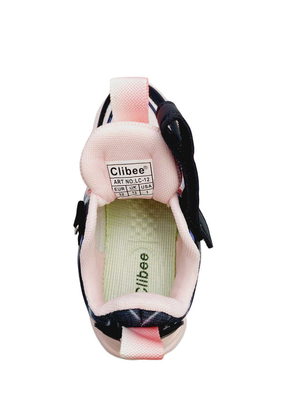 Кросівки для дівчаток Clibee LC125152/33 р. 33 Рожевий - фото 4