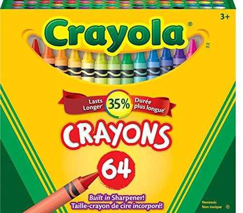 Восковые карандаши Crayons 64 шт. (CR01) - фото 2