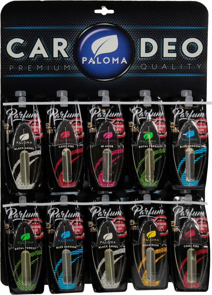 Ароматизатор для авто Paloma Parfume Line Premium на зеркало 45 шт. (жер01)