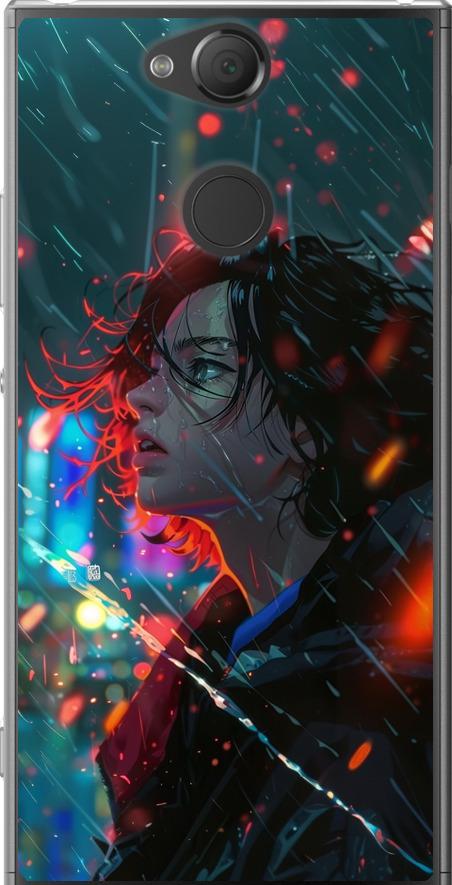 Чехол на Sony Xperia XA2 H4113 Ночные огни (6096u-1357-42517) Чехол на Sony Xperia XA2 H4113 Ночные огни (6096u-1357-42517)