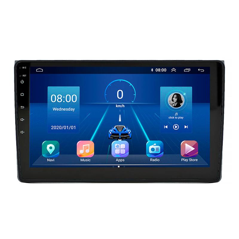 Штатная магнитола 9" Lesko для Audi S4 II (B6) 2002-2004 Память 6/128 4G WiFi GPS Top Ауди