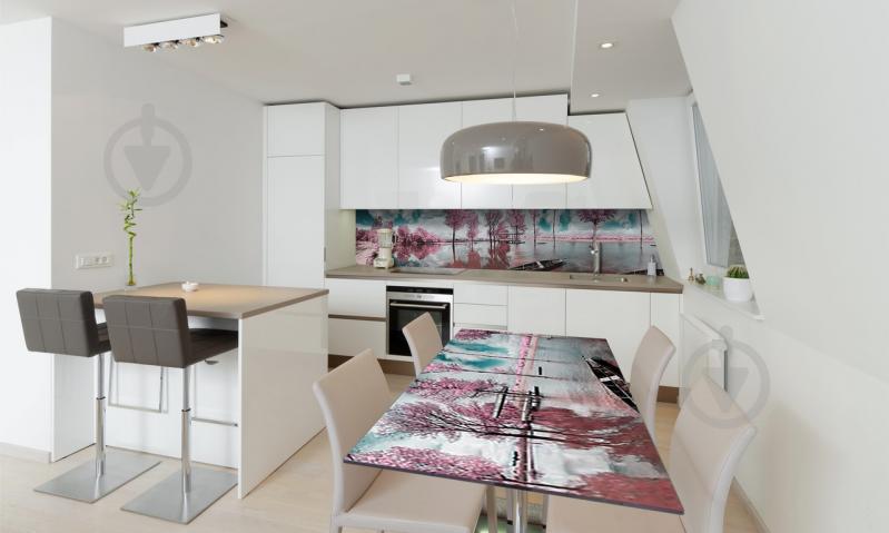 Наклейка виниловая на стол Zatarga «Розовые деревья» 650х1200 мм Z180469/1st Наклейка виниловая на стол Zatarga «Розовые деревья» 650х1200 мм Z180469/1st