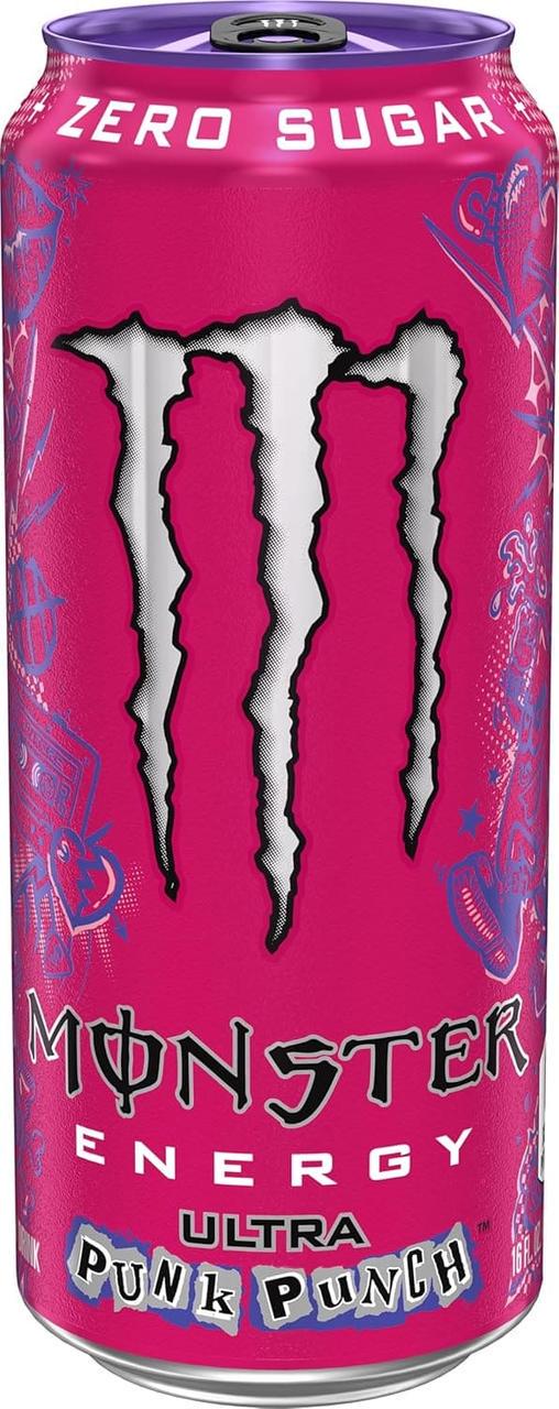 Энергетический напиток Monster Energy Ultra Punk Punch Zero Sugar 473 мл (3057175236)