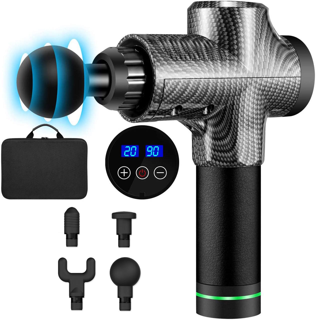 Ручний масажер Fascial Gun для тіла - фото 2 Ручний масажер Fascial Gun для тіла - фото 2