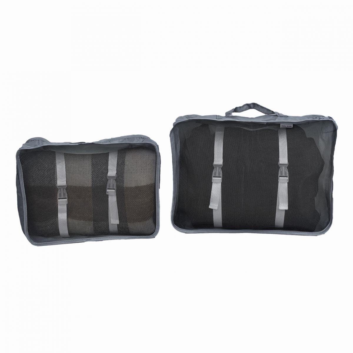 Комплект органайзерів для подорожей 8в1 нейлон Сірий (КДО-40-41) - фото 2