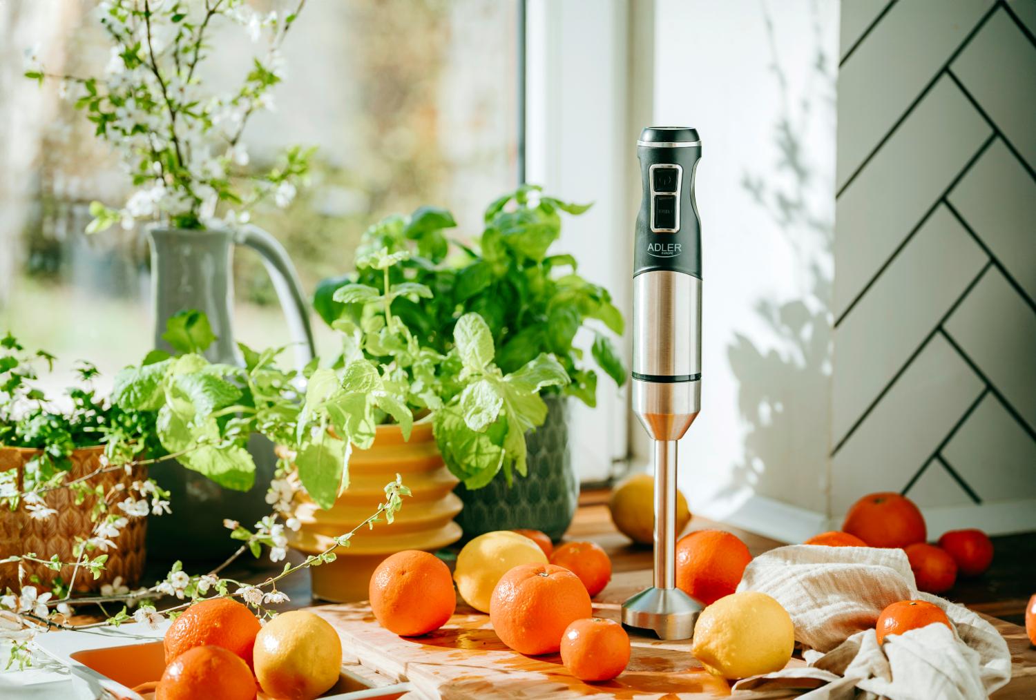 Блендер ручний занурювальний Adler AD 4628 Turbo Ice Crush B без чаші 1500 Вт lack (AD4628) - фото 10