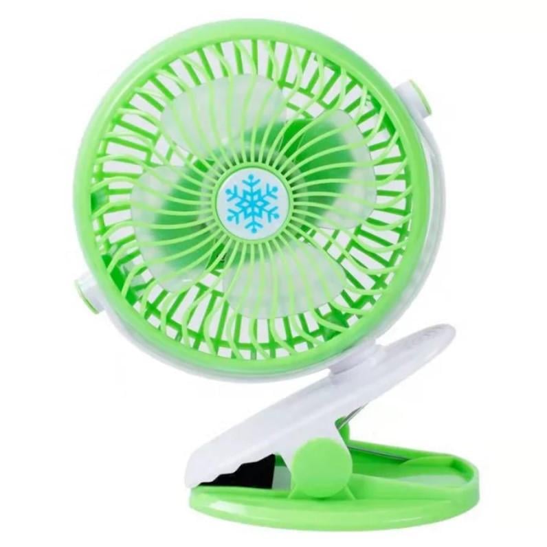 Вентилятор настольный Mini Fan WX 6503 мини портативный с прищепкой 2 скорости 4 Вт Салатовый (3127470915) Вентилятор настольный Mini Fan WX 6503 мини портативный с прищепкой 2 скорости 4 Вт Салатовый (3127470915)