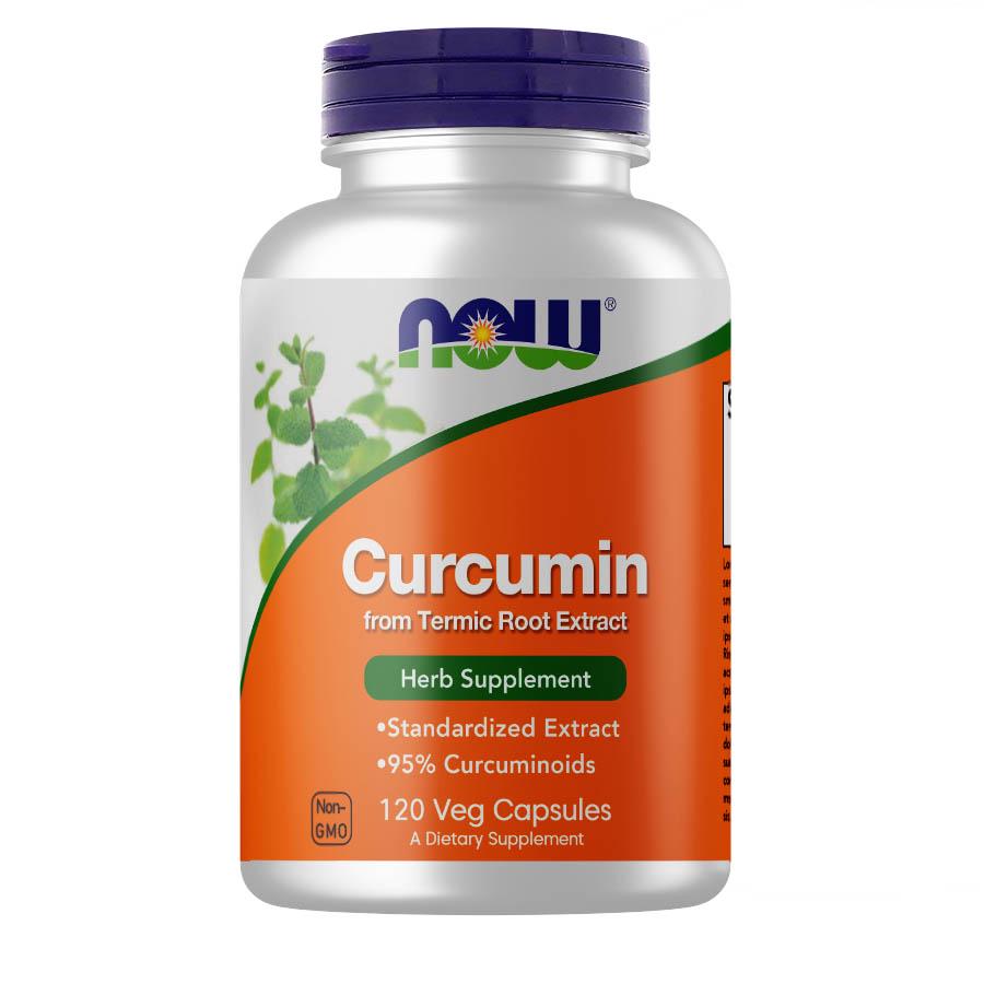 Натуральна добавка NOW Curcumin 120 вегакапс. (4474)