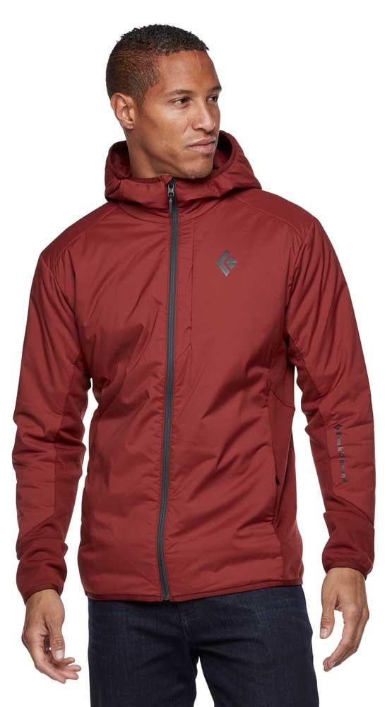 Куртка Black Diamond M First Light Hybrid Hoody L Dark Crimson (1033-BD OL096003LRG1)