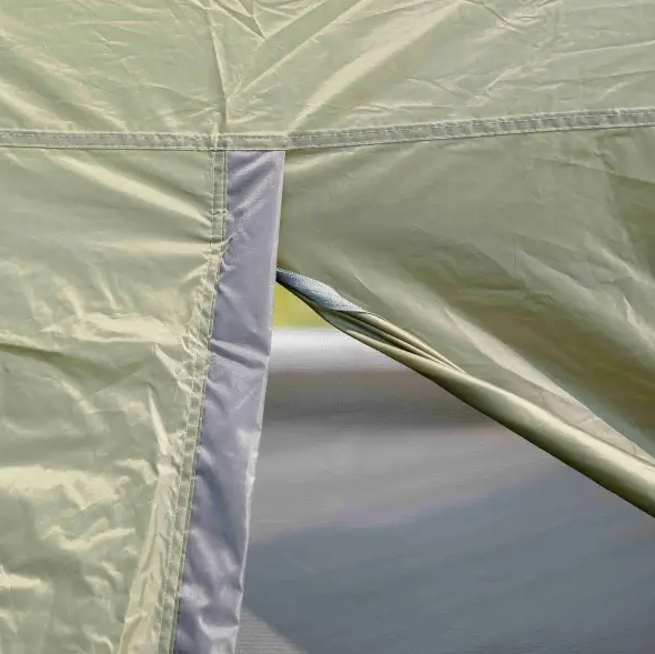 Палатка туристическая двухместная ветрозащитная 210х160х120 см Зеленый (LU-017) - фото 13