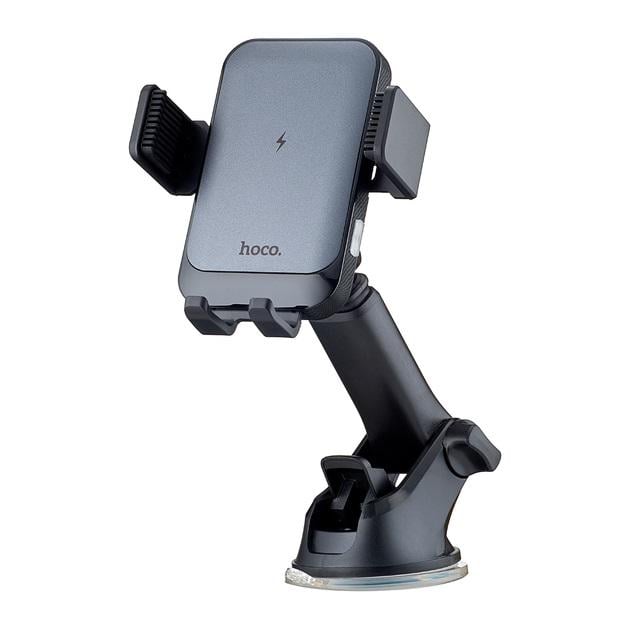 Держатель для телефона автомобильный Hoco HW9 с беспроводной зарядкой (18774215) Держатель для телефона автомобильный Hoco HW9 с беспроводной зарядкой (18774215)