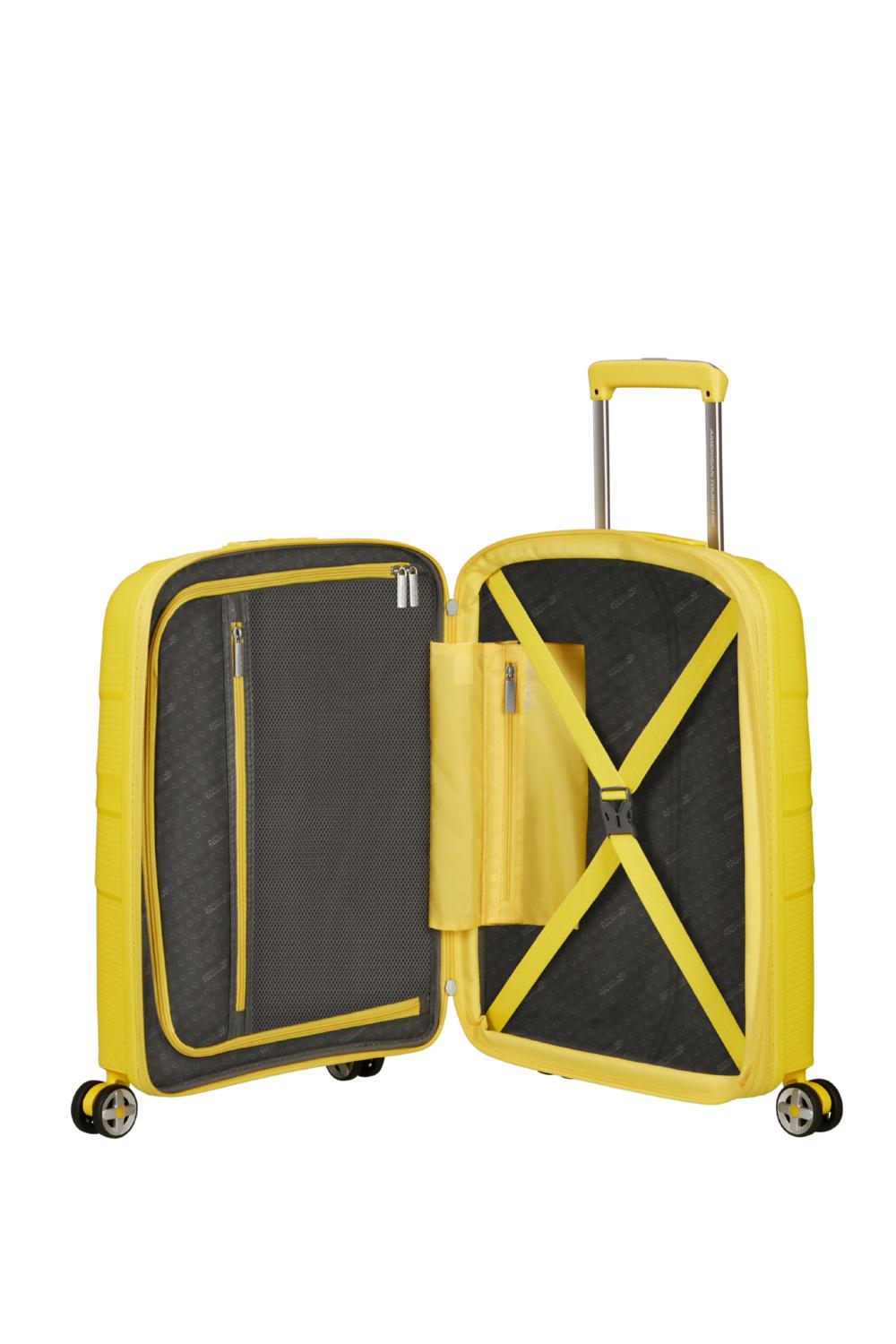 Чемодан American Tourister STARVIBE 55х40х20/23 см Желтый (MD5*06002) - фото 3