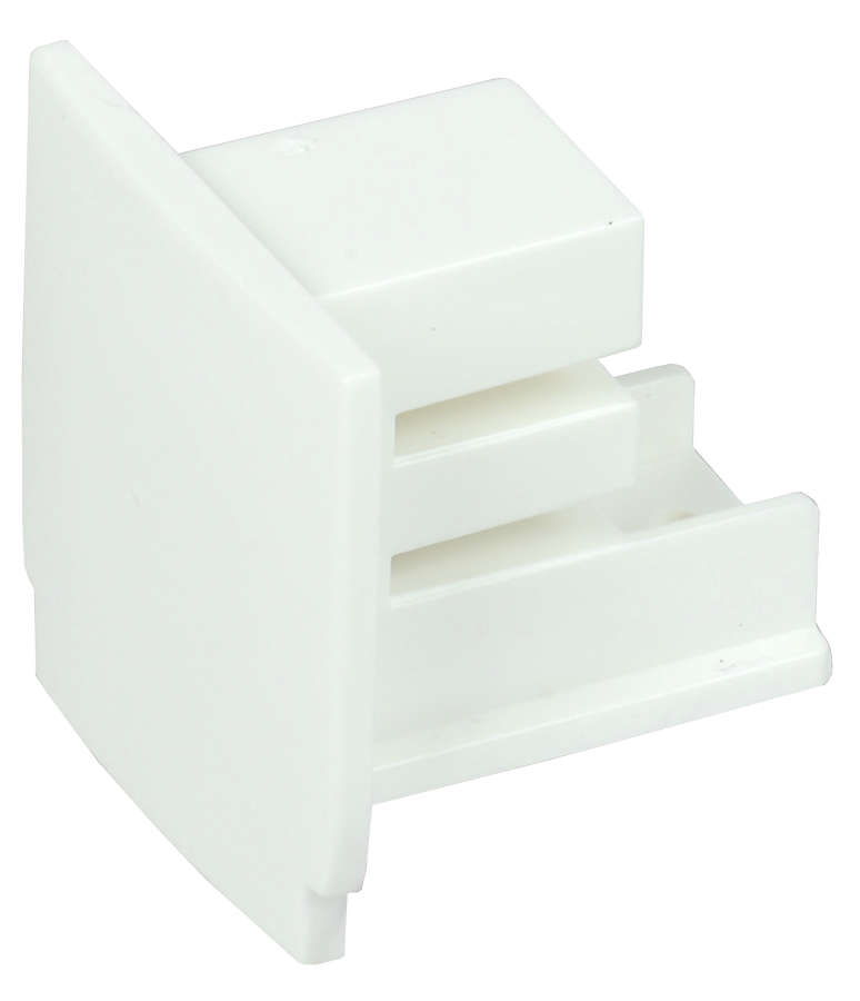 Заглушка для трехфазного шинопровода УЕК Белый (LPK0D-ZGL-3-K01)