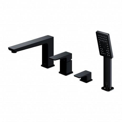 Смеситель для ванны Omnires Parma Black Mat (PM7432BL) Смеситель для ванны Omnires Parma Black Mat (PM7432BL)