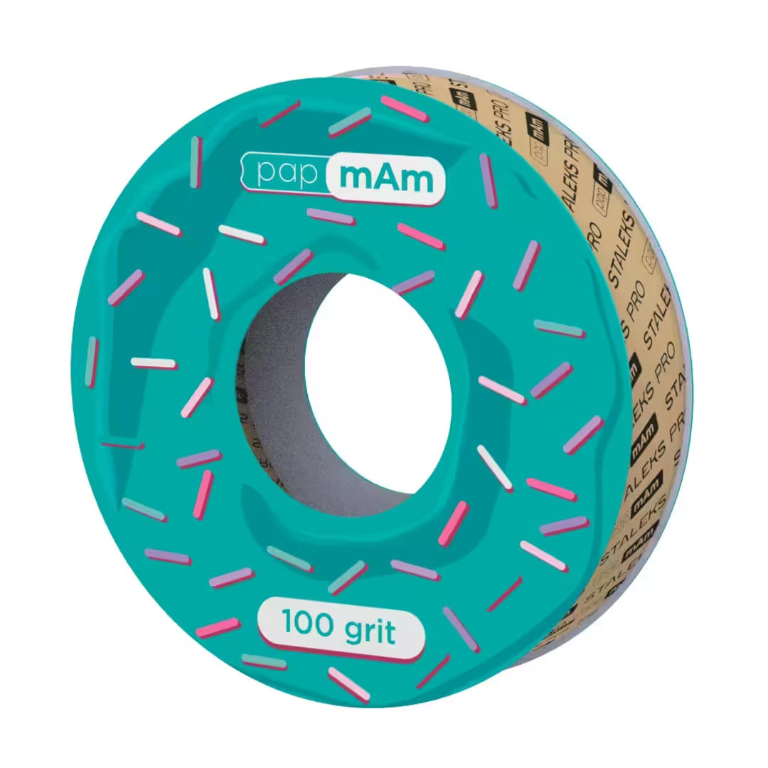 Запасной блок файл-ленты STALEKS Pro Expert 100w papmam для катушки 100 грит Белый (1937251954)