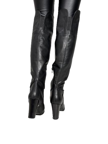 Ботфорты женские Guess 455W р. 37 Черный - фото 2