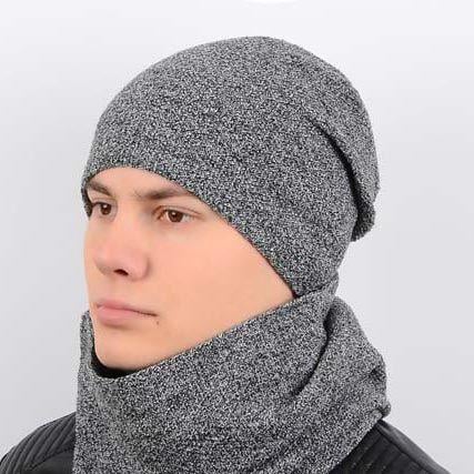 Комплект Flash KMP1702 L р. 57-58 Сірий меланжевий - фото 1